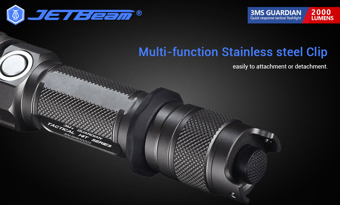 JETBeam 3Ms GUARDIAN TACTICAL HIT SERIES