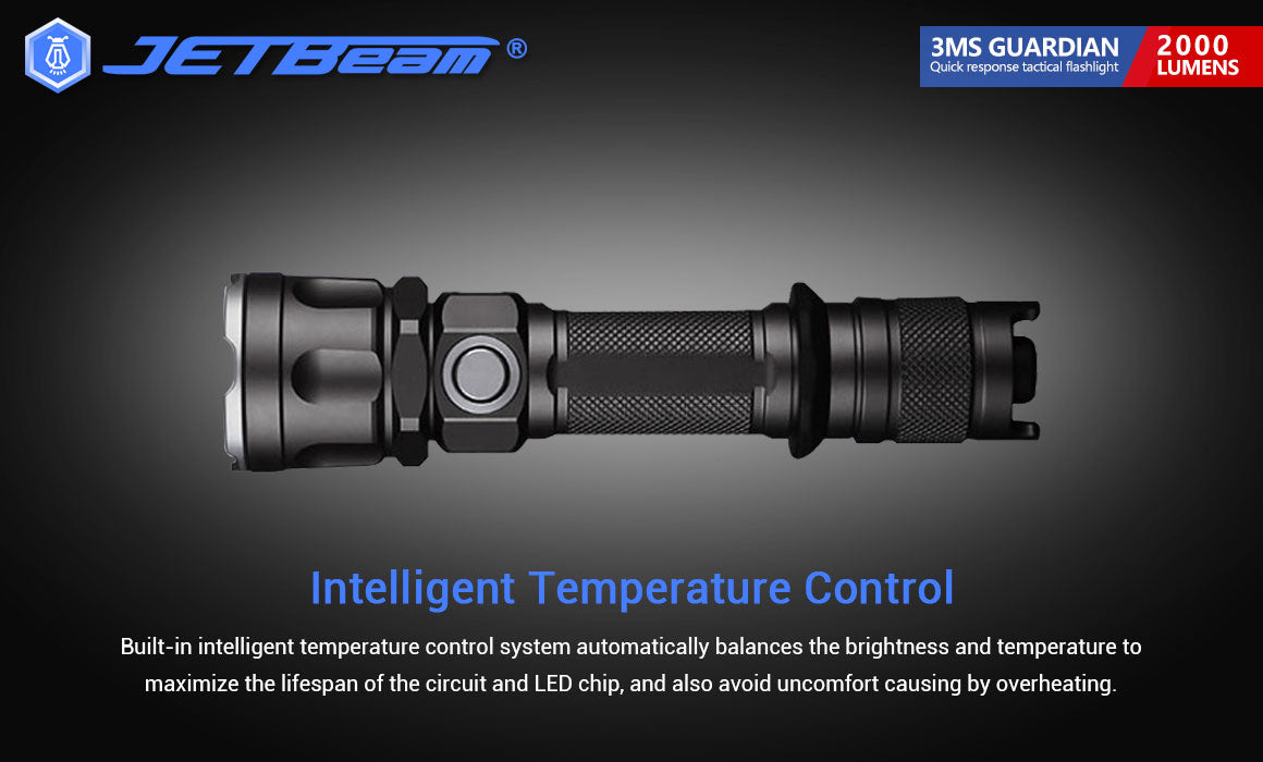 JETBeam 3Ms GUARDIAN TACTICAL HIT SERIES