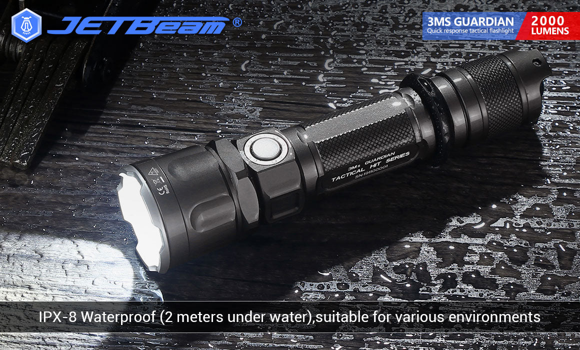 JETBeam 3Ms GUARDIAN TACTICAL HIT SERIES