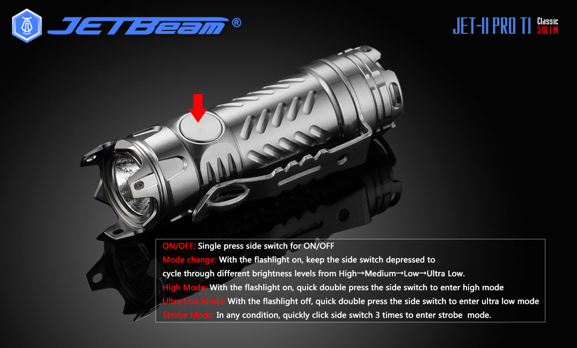 JETBeam JET-II PRO TI