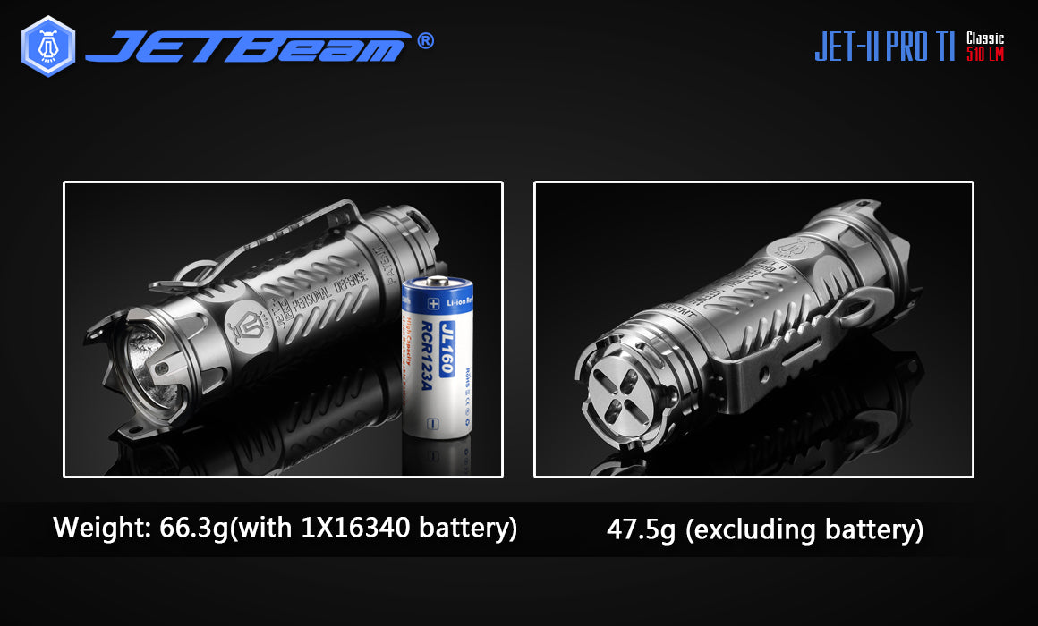 JETBeam JET-II PRO TI