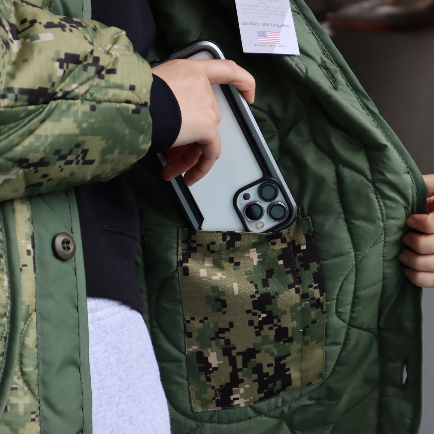 John Ownbey's American-Made Military Style Jacket: A Fusion of Fashion and Function