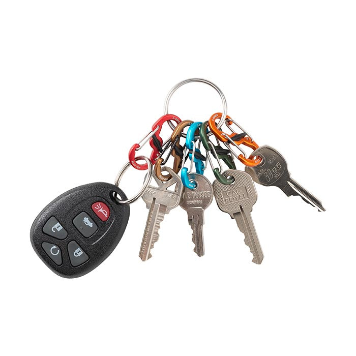 Nite Ize KeyRing Locker® 輕量鋁製多功能鑰匙環