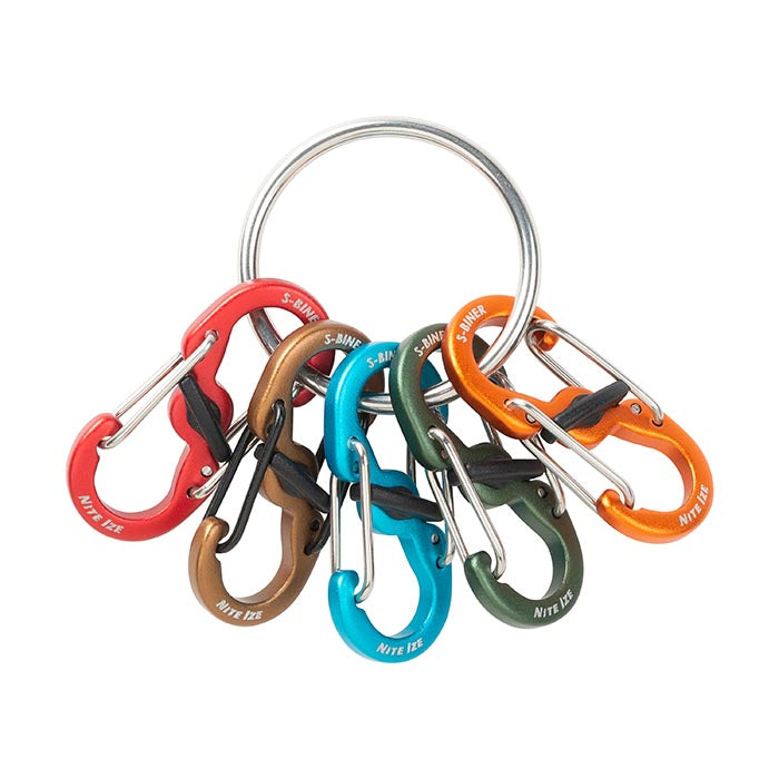 Nite Ize KeyRing Locker® 輕量鋁製多功能鑰匙環