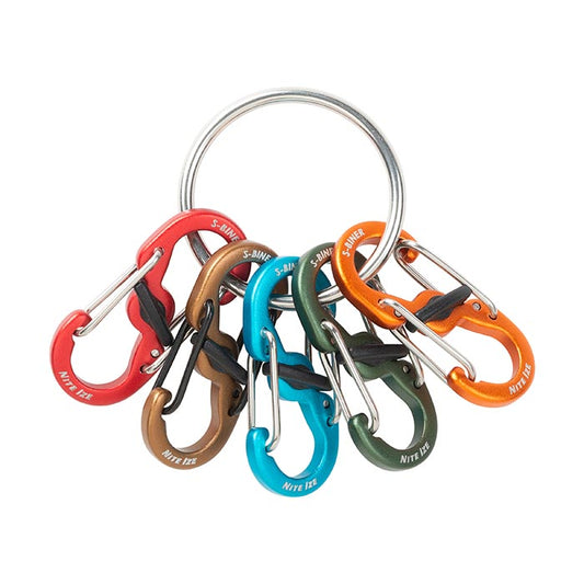 Nite Ize KeyRing Locker® 輕量鋁製多功能鑰匙環