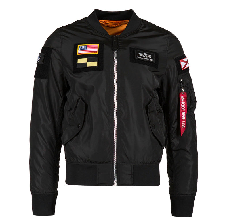 ALPHA L-2B FLEX FLIGHT JACKET (Black)