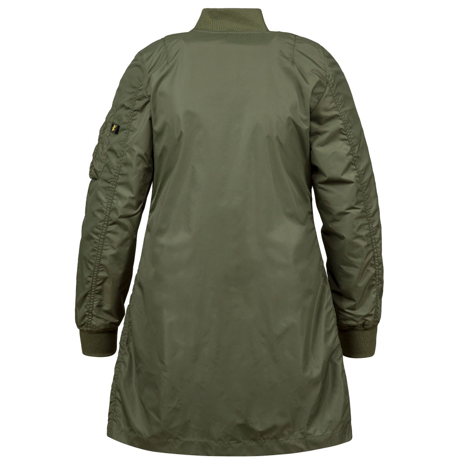ALPHA Women L-2B LONG W FLIGHT JACKET