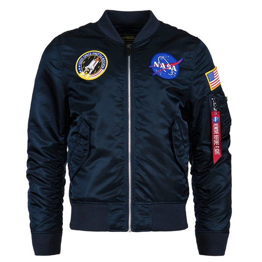 ALPHA L-2B NASA FLIGHT JACKET (BLUE)