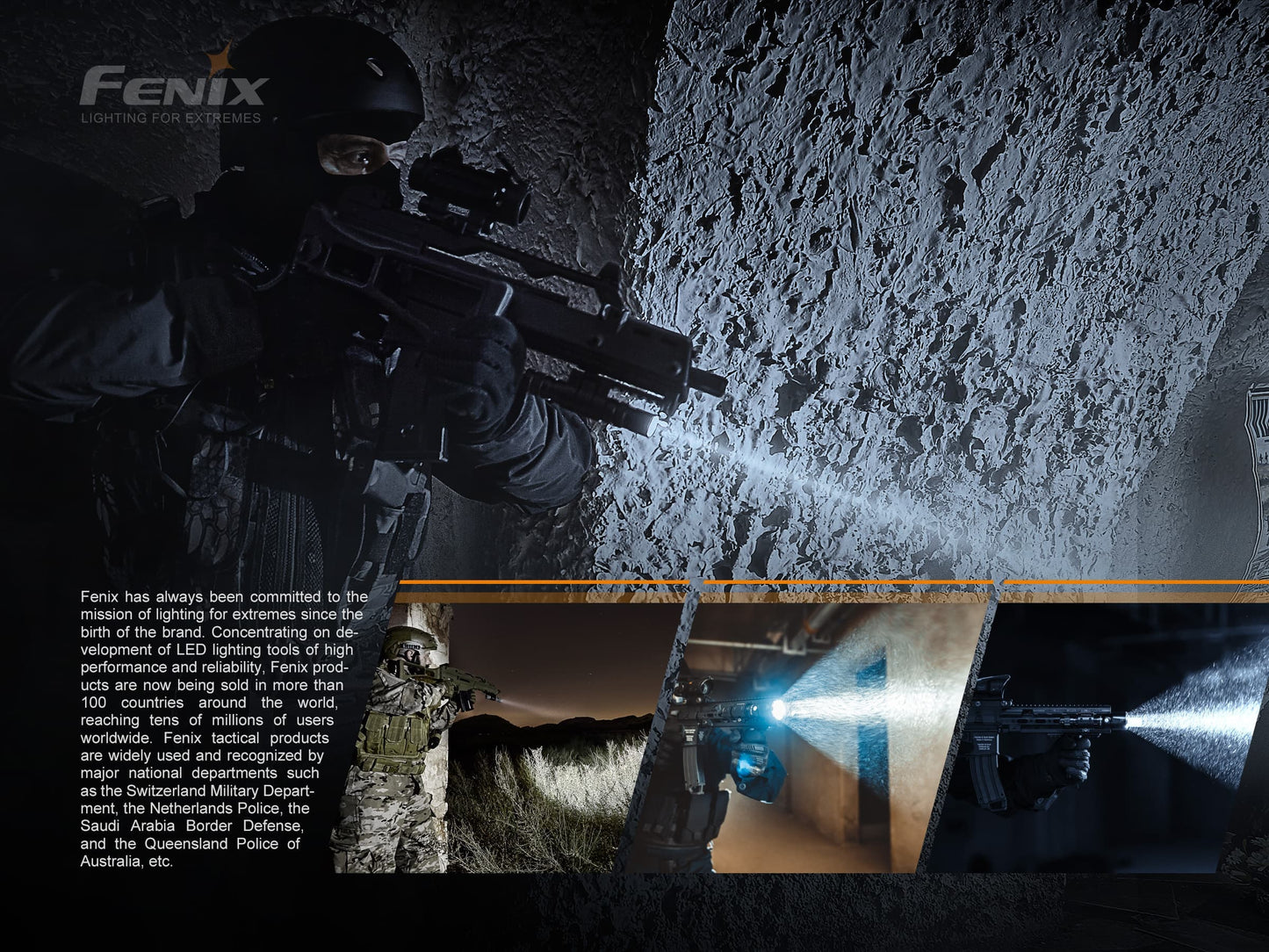 Fenix LR35R POWERFUL MID-SIZE SEARCHING FLASHLIGHT