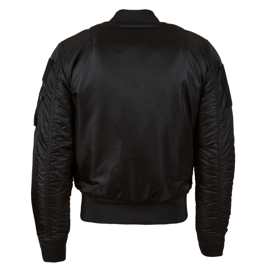 ALPHA MA-1 FLEX FLIGHT JACKET (BLACK)