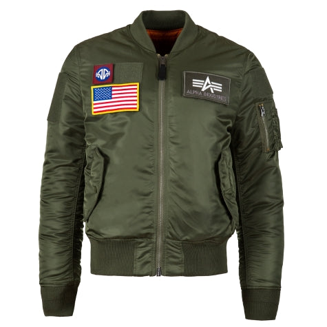 ALPHA MA-1 FLEX FLIGHT JACKET (SAGE)