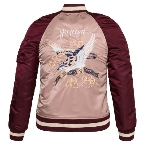 ALPHA MA-1 SOUVENIR EAGLE FLIGHT JACKET WOMEN
