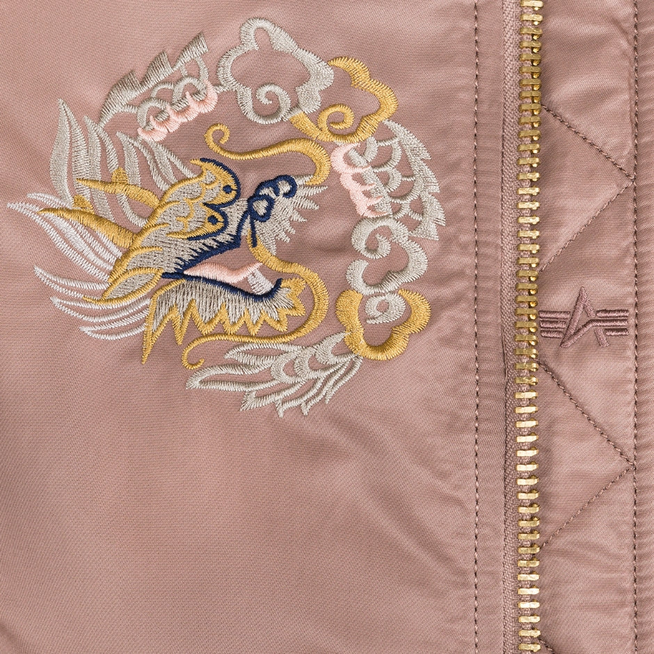ALPHA MA-1 SOUVENIR EAGLE FLIGHT JACKET WOMEN