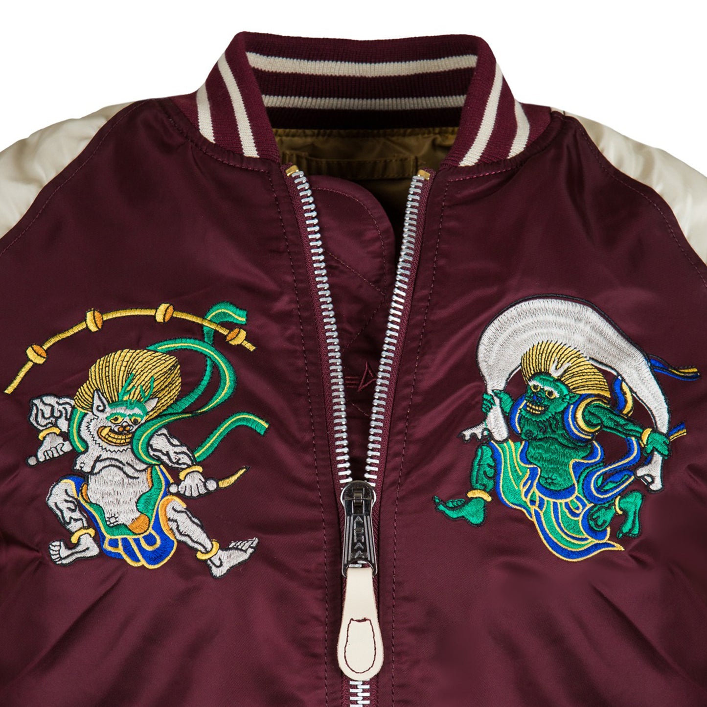 ALPHA MA-1 Souvenir Shinto Embroidery Flight Jacket