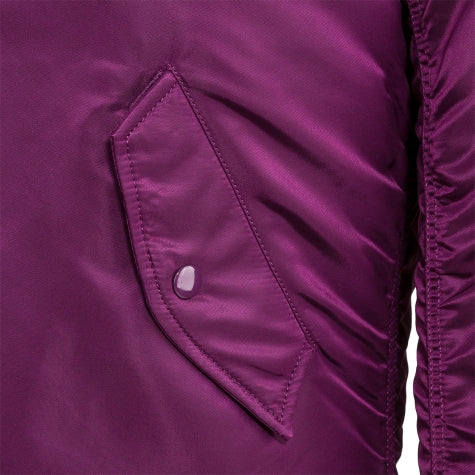 ALPHA MA-1 W FLIGHT JACKET (PURPLE) WOMEN