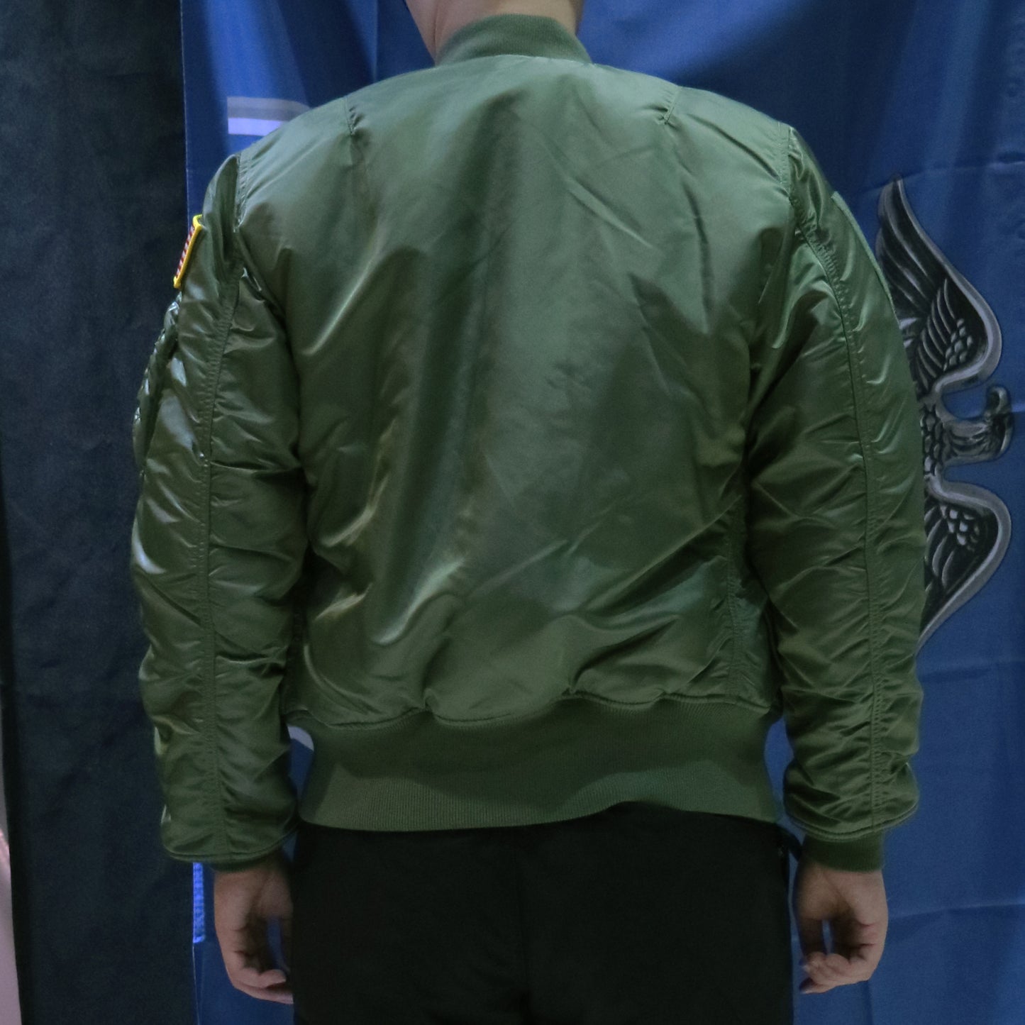 ALPHA MA-1 FLEX FLIGHT JACKET (SAGE)