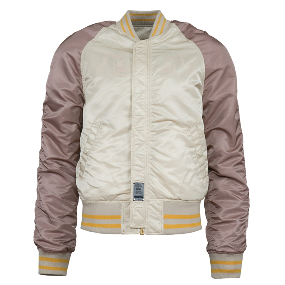 ALPHA 限量版「老虎」刺繡飛行夾克