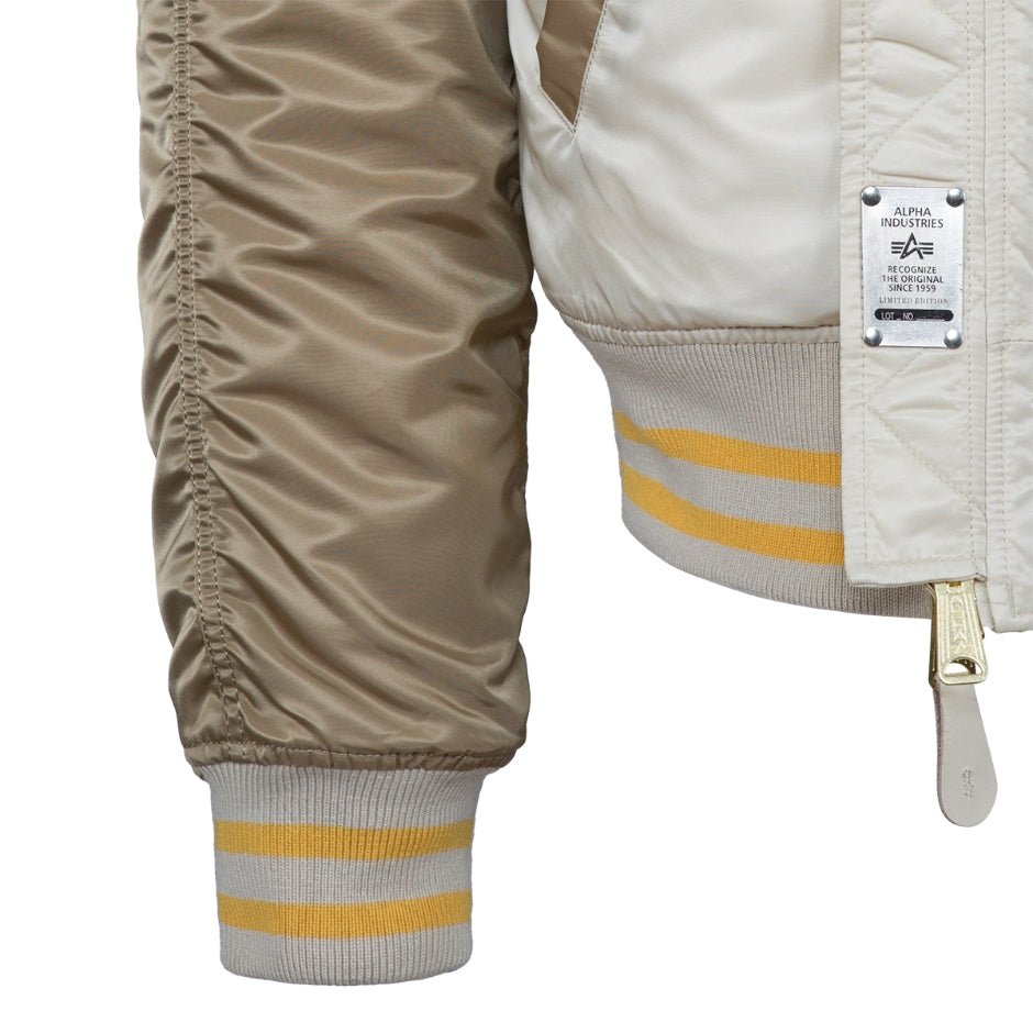 ALPHA 限量版「老虎」刺繡飛行夾克