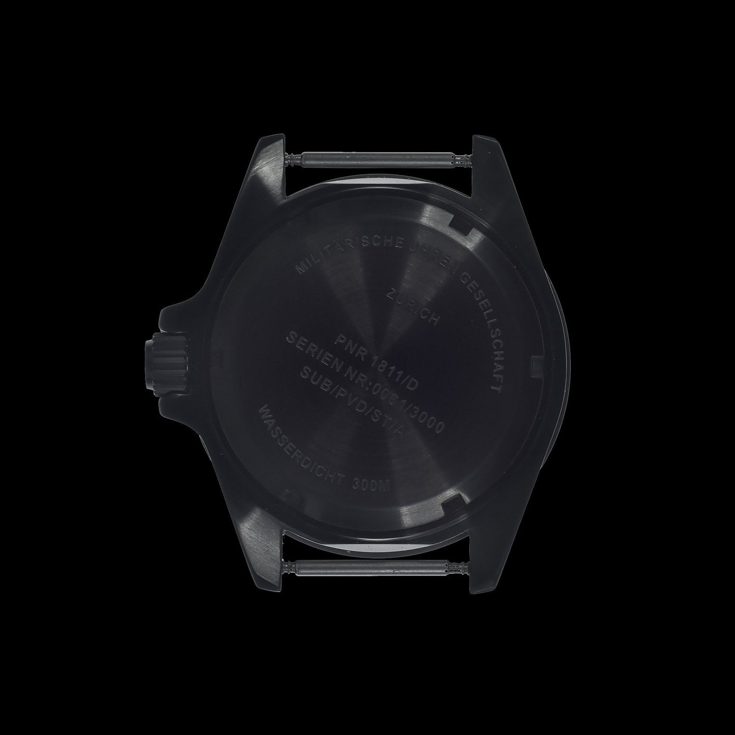MWC 300m Automatic Dive Watch (Black PVD)