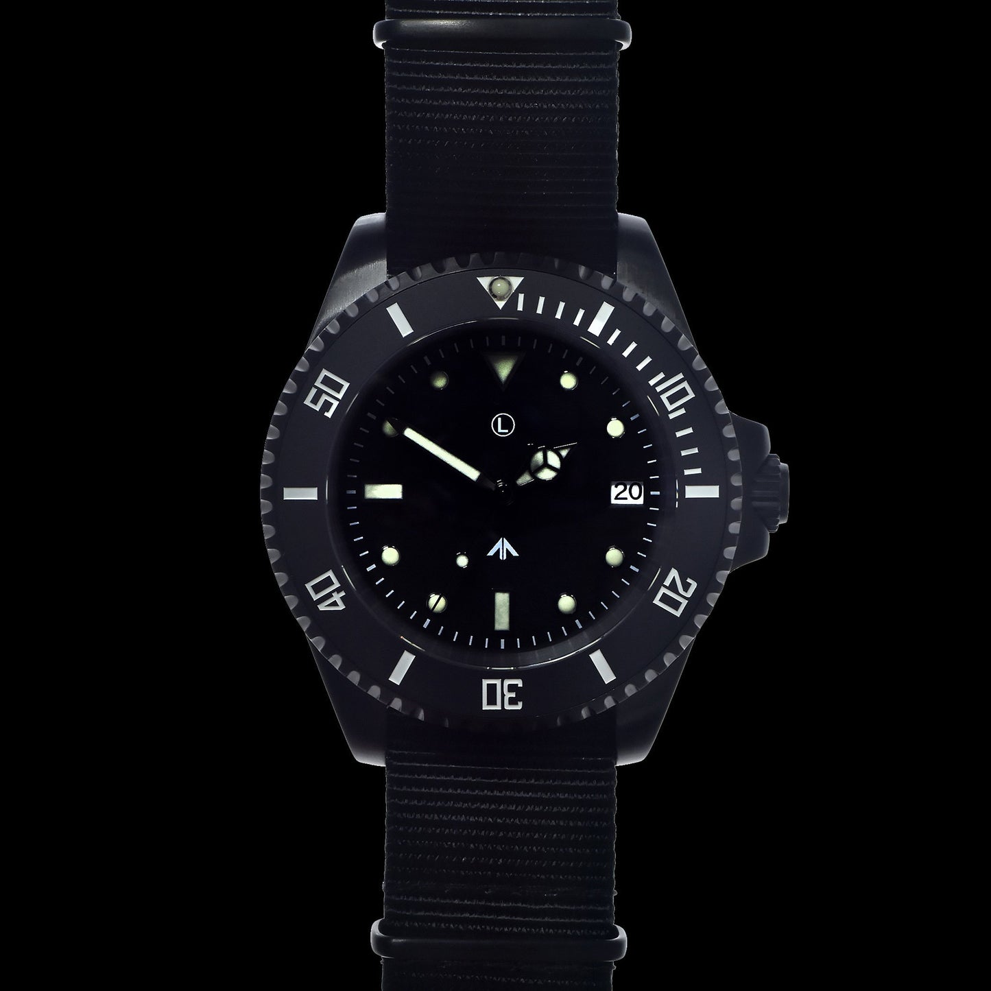 MWC 300m Automatic Dive Watch (Black PVD)