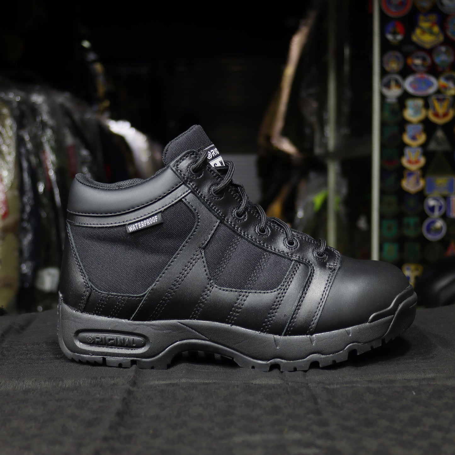 Original S.W.A.T Metro Air 5” 防水側拉鍊戰術靴