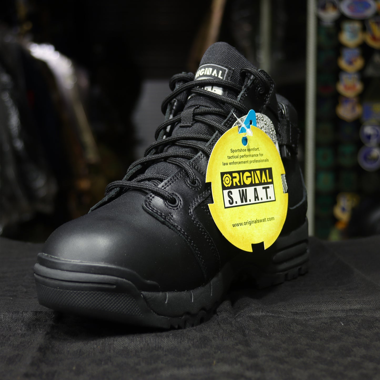 Original S.W.A.T Metro Air 5” 防水側拉鍊戰術靴