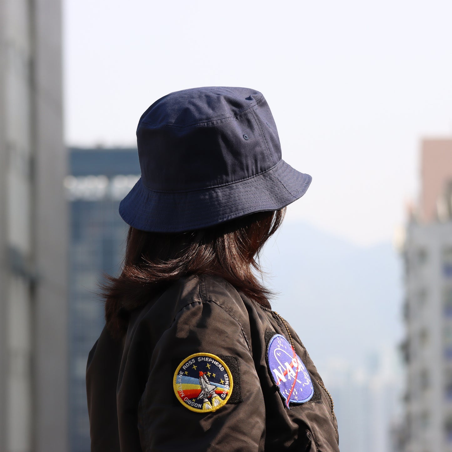 NASA Relaxed Bucket Hats