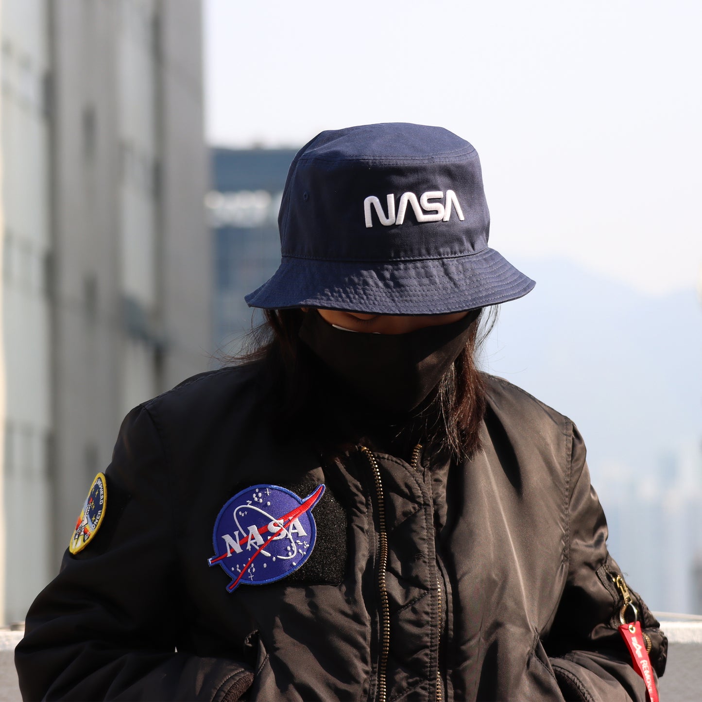 NASA Relaxed Bucket Hats
