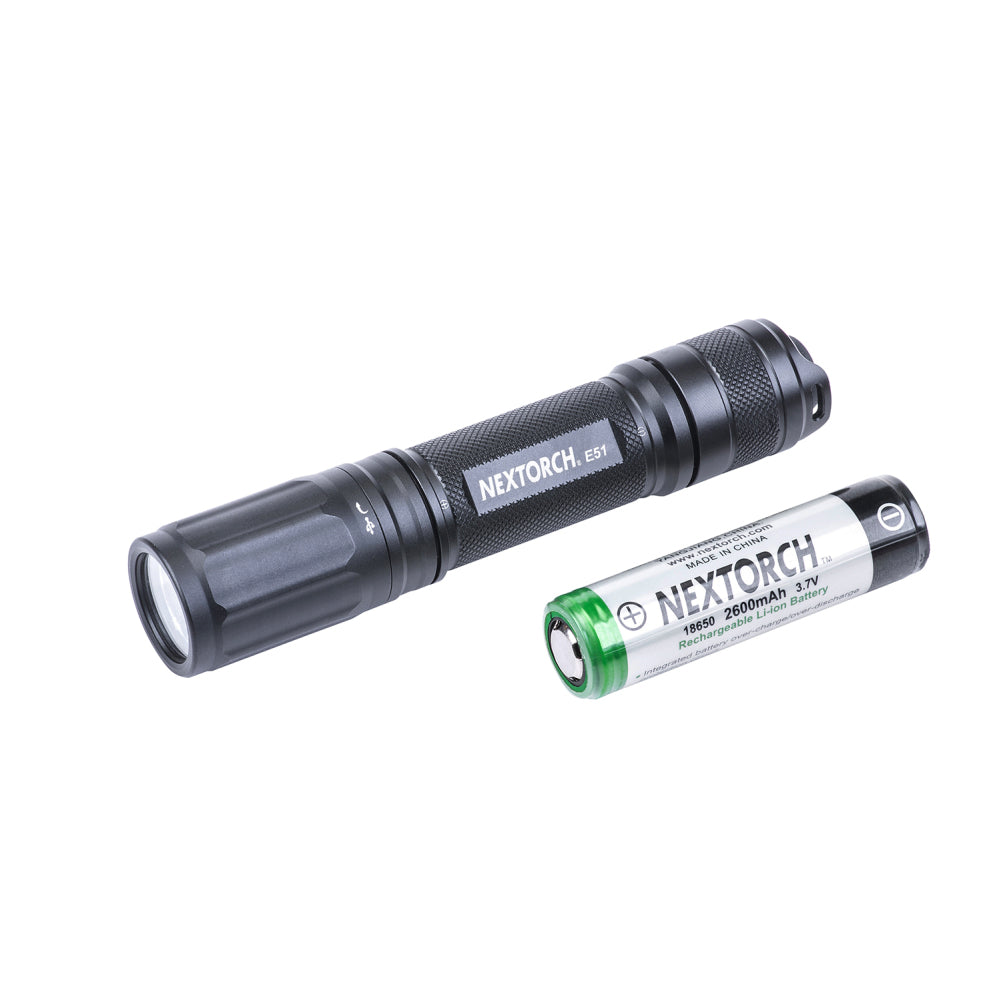 NEXTORCH E51 High-output Rechargeable Flashlight