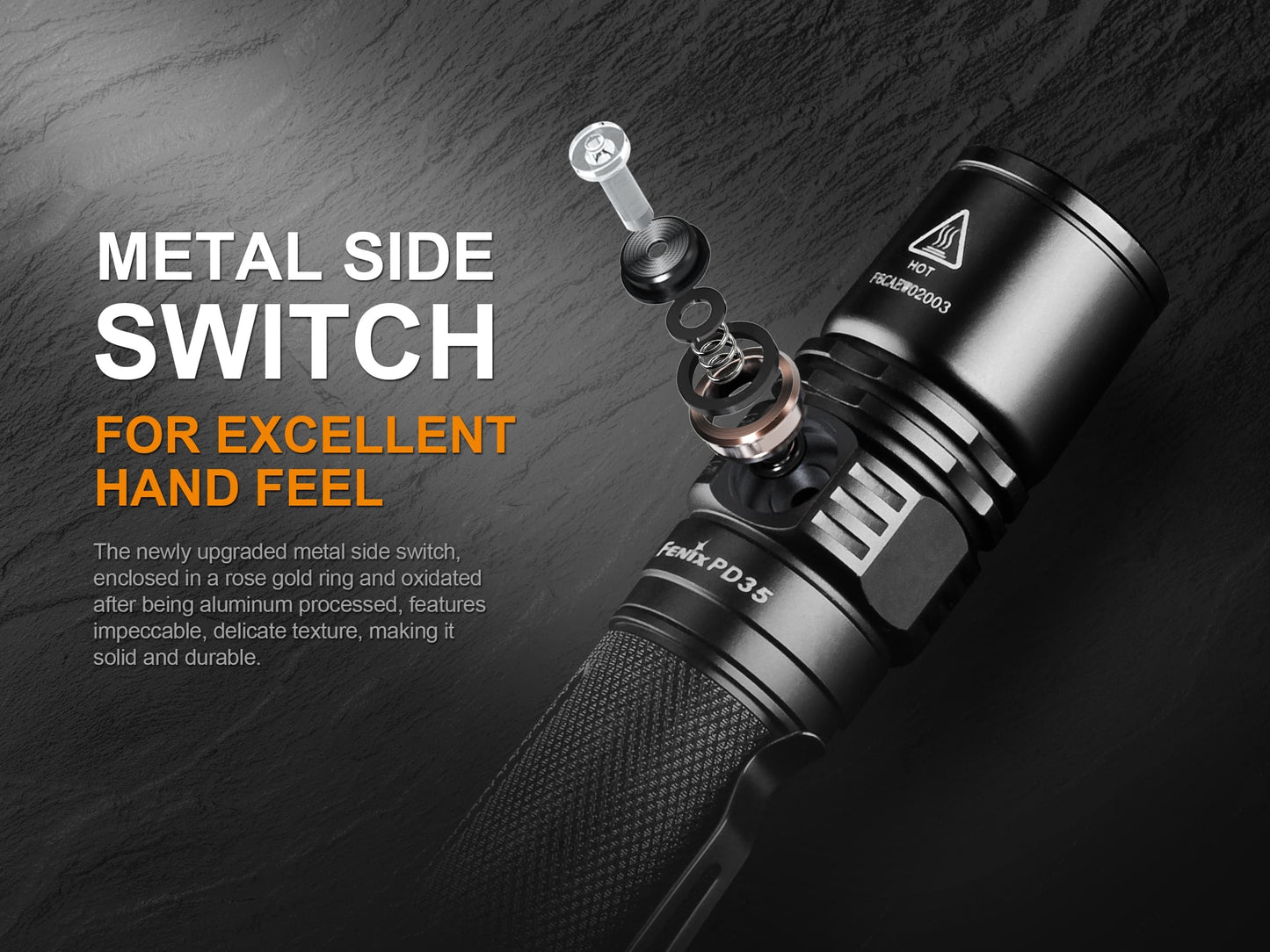 Fenix PD35 V2.0 Rechareable Flashlight