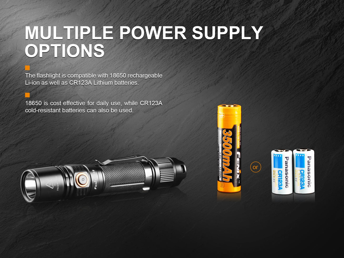Fenix PD35 V2.0 Rechareable Flashlight