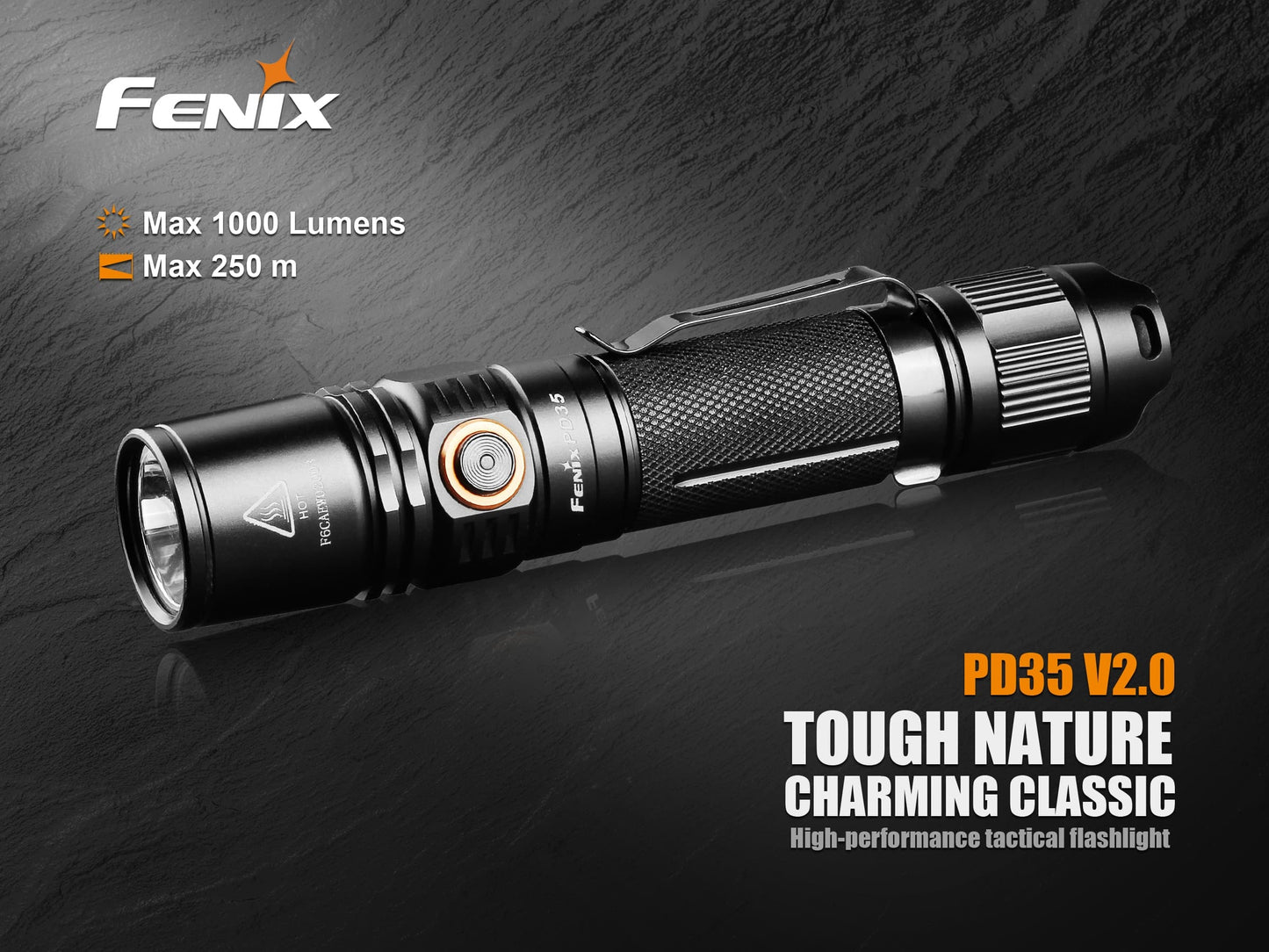 Fenix PD35 V2.0 Rechareable Flashlight