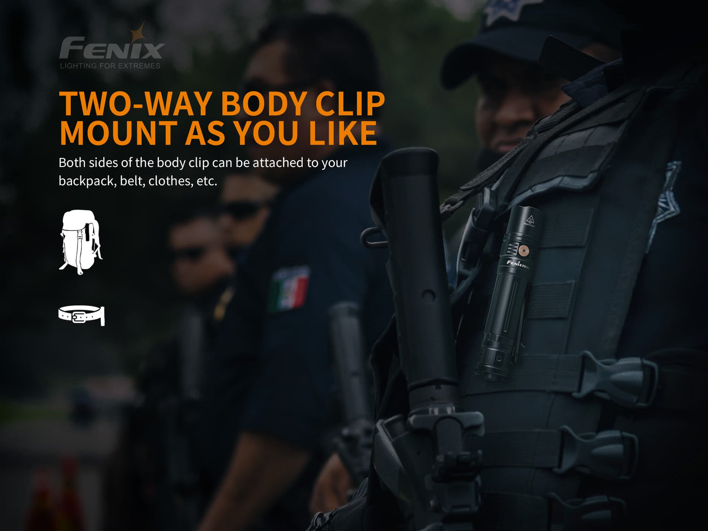 Fenix PD36R USB TYPE-C RECHARGEABLE TACTICAL FLASHLIGHT