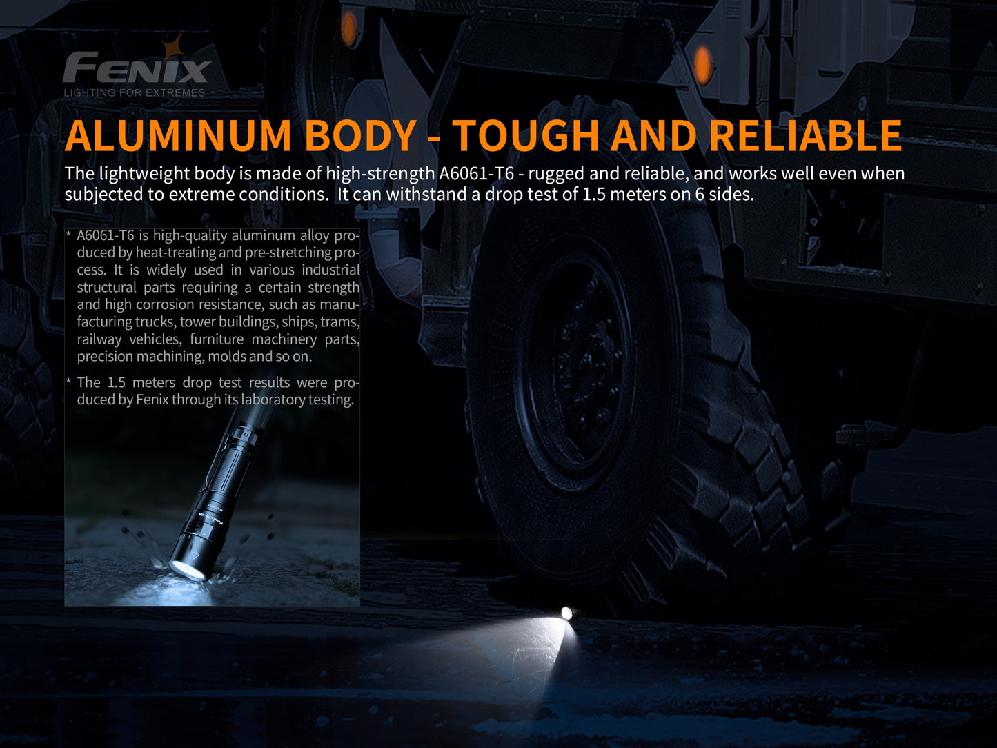 Fenix PD40R V2.0 MECHANICAL ROTARY SWITCHING FLASHLIGHT