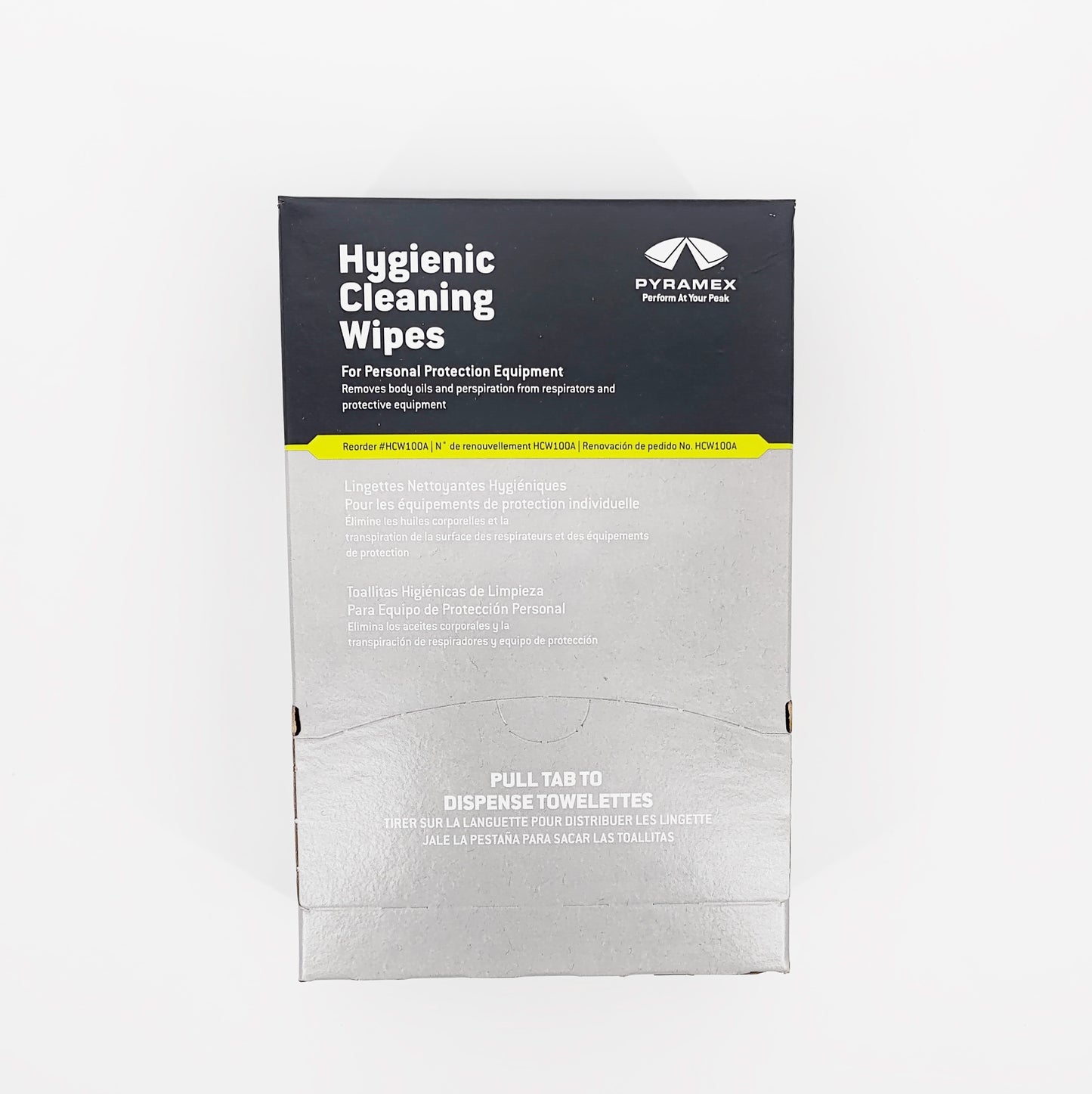 PYRAMEX professional grade respirator and equipment cleaning wipes