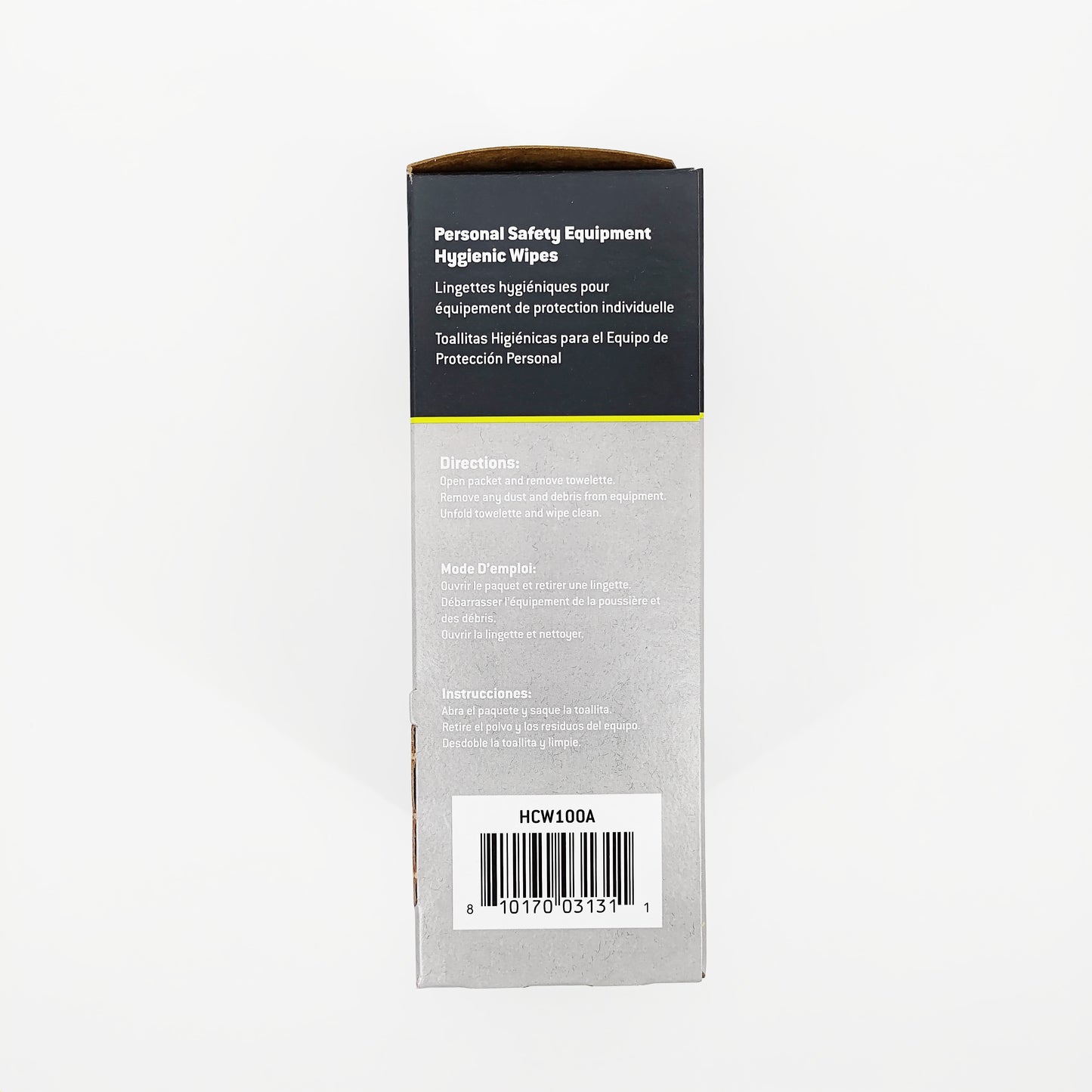 PYRAMEX professional grade respirator and equipment cleaning wipes