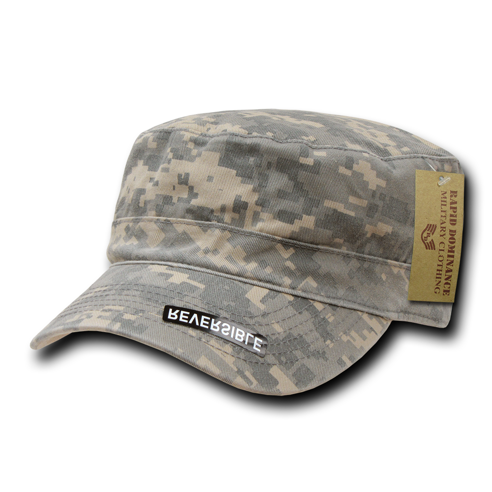 雙色迷彩兵帽 Reversible Camo Flat Top Cap