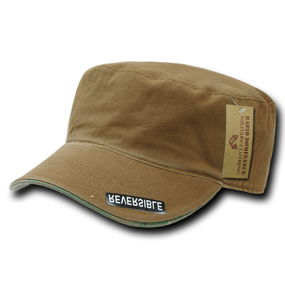 雙色迷彩兵帽 Reversible Camo Flat Top Cap