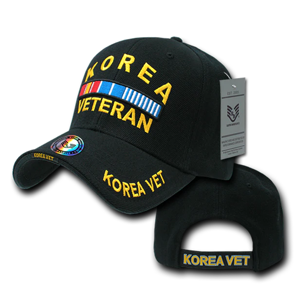 Korea Veteran Badge DeLuxe Military Cap