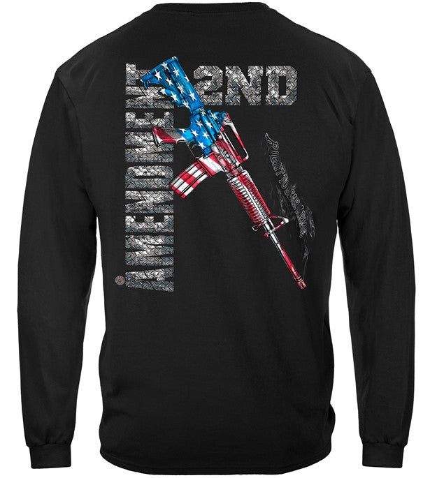 Second Amendment Flag Long Sleeves, AR15 (JB93)