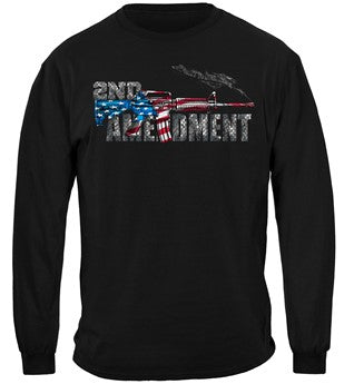 Second Amendment Flag Long Sleeves, AR15 (JB93)