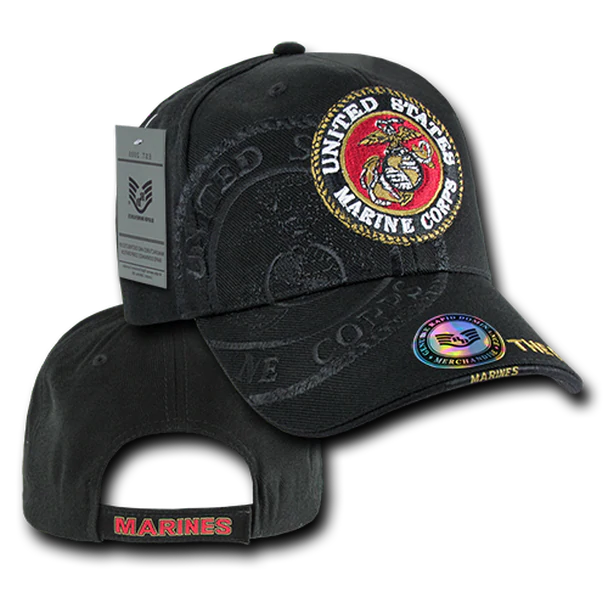 US Marines Corps logo Shadow Cap