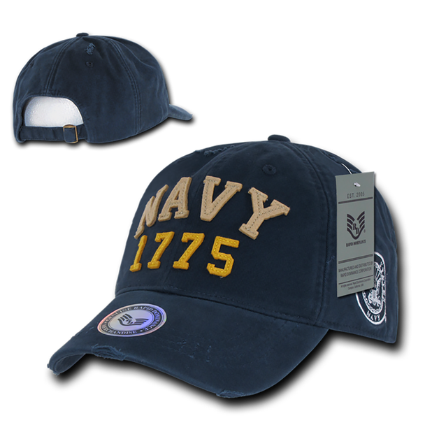 US Navy 1775 Vintage Athletic Cap