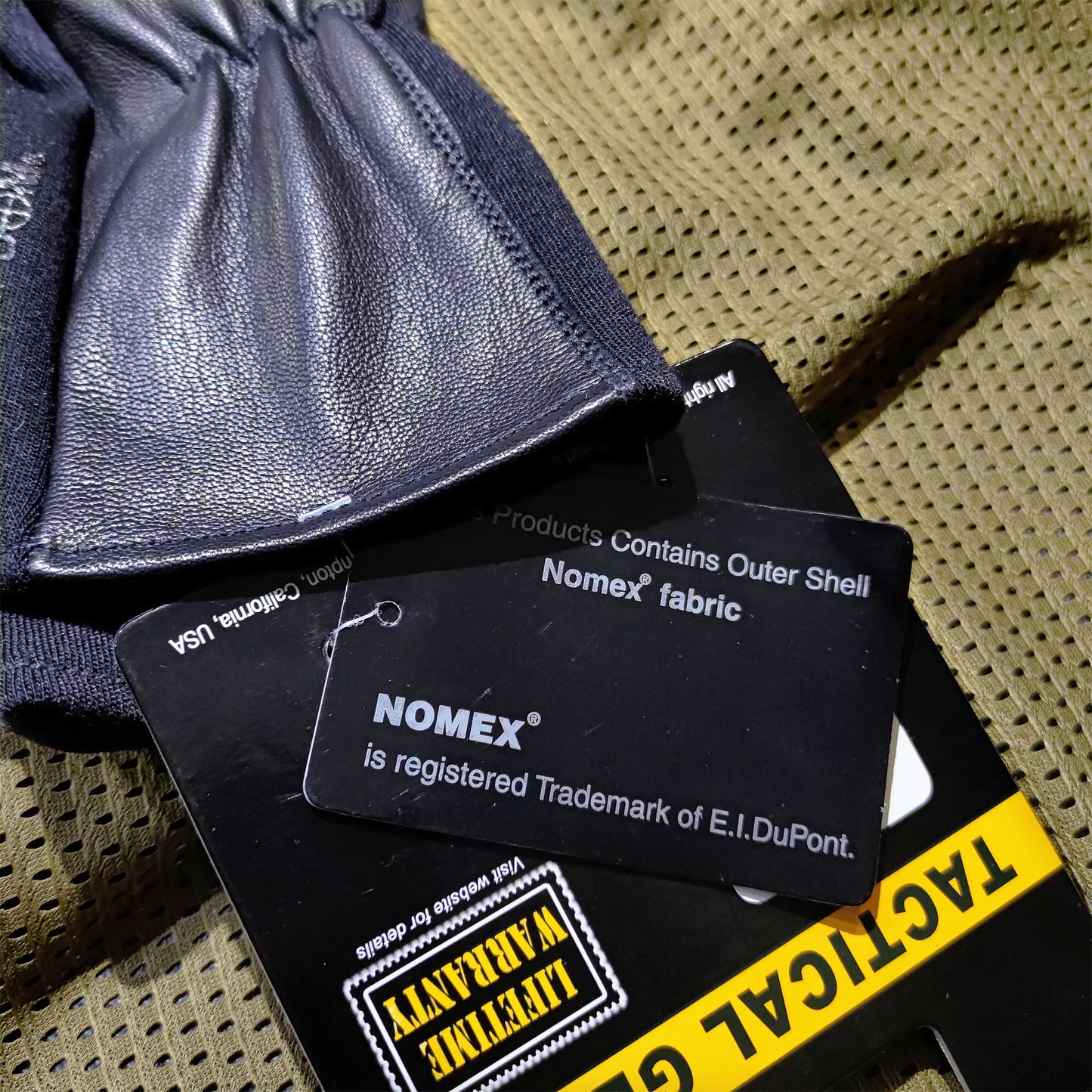 Nomex 耐燃飛行手套