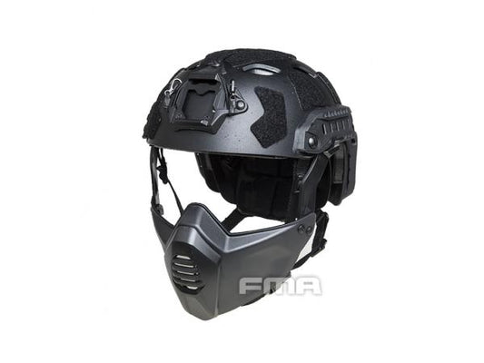 FMA Tactical Helmet with Mask - Lightweight and Versatile Design
