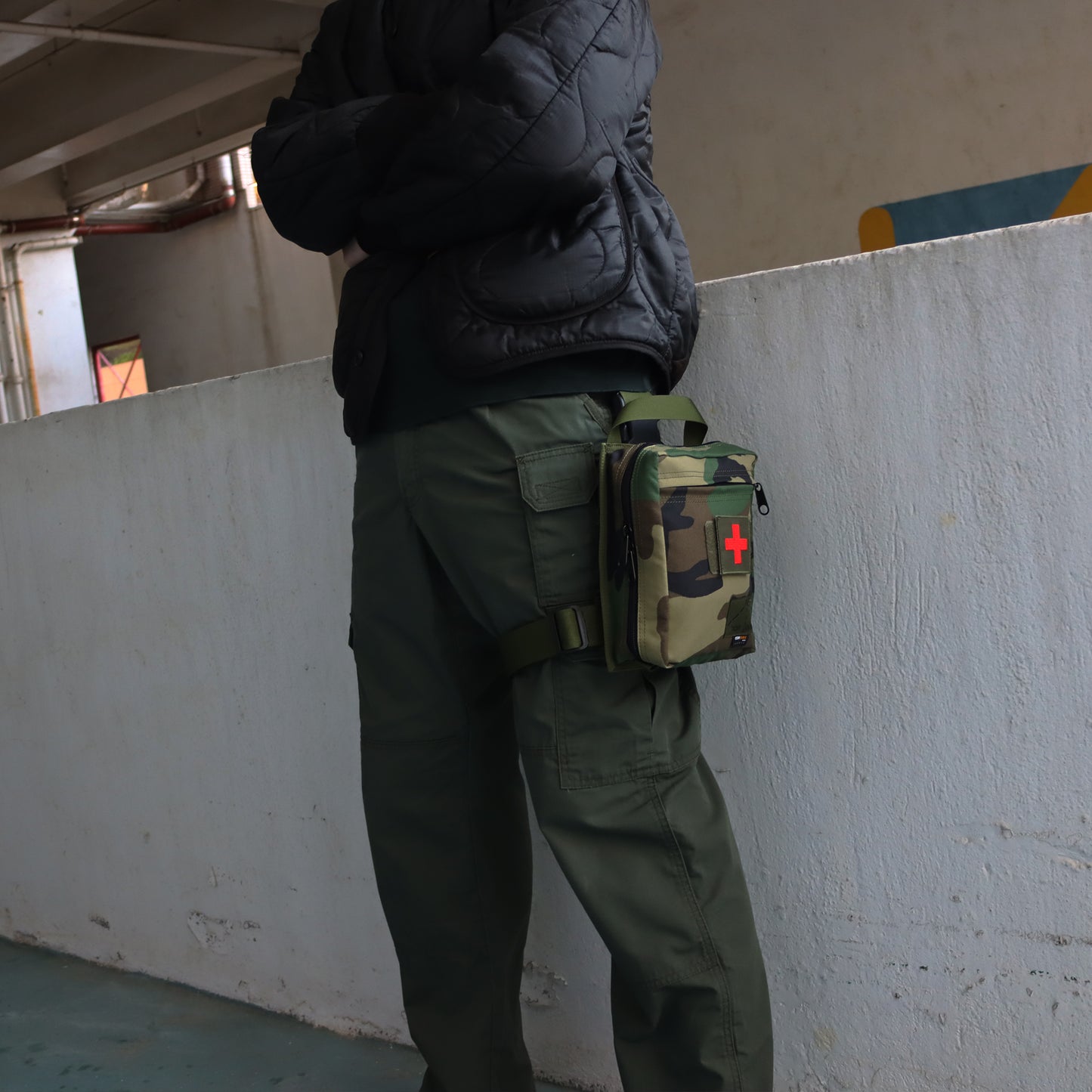 TOP GEAR #EMT1 Emergency Medical Thigh Pouch