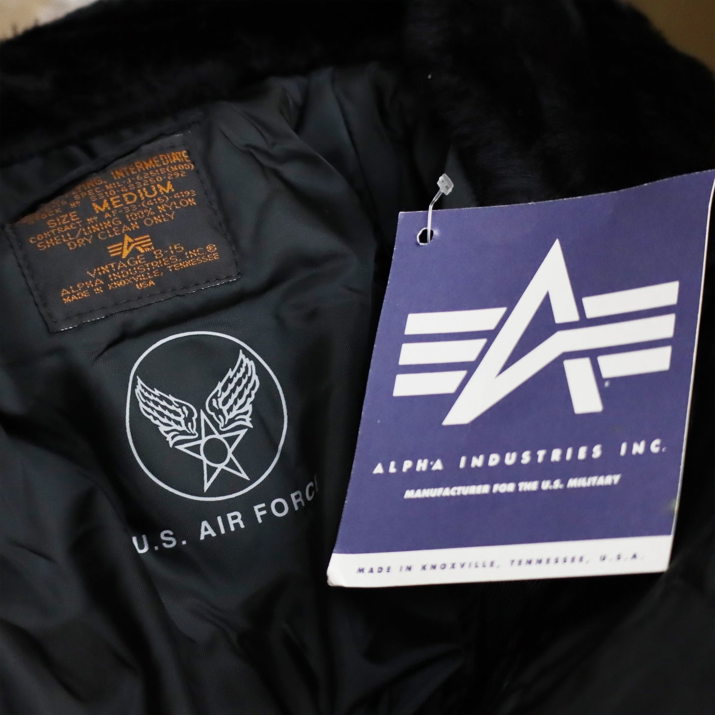 Alpha Vintage USAF B-15 Flight Jacket