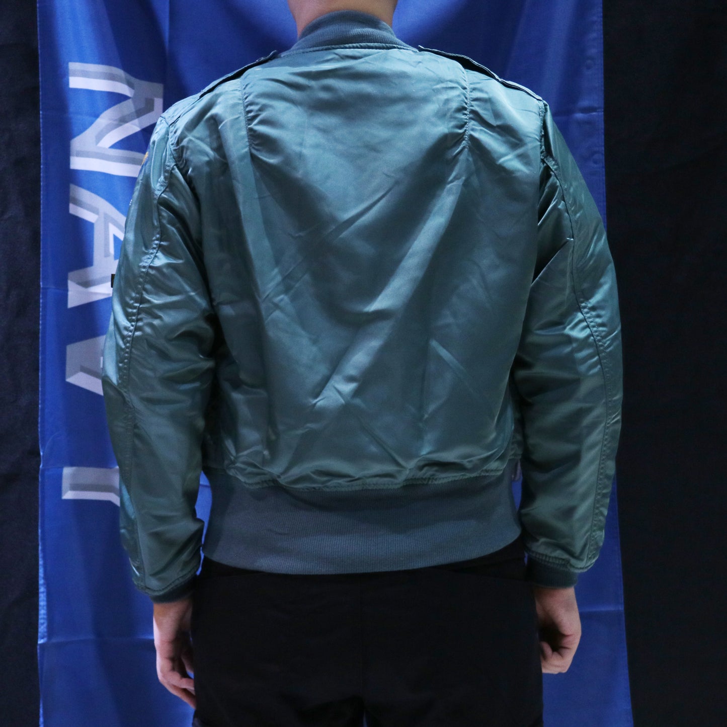 ALPHA USAF L-2B FLIGHT JACKET (TURQUOISE)