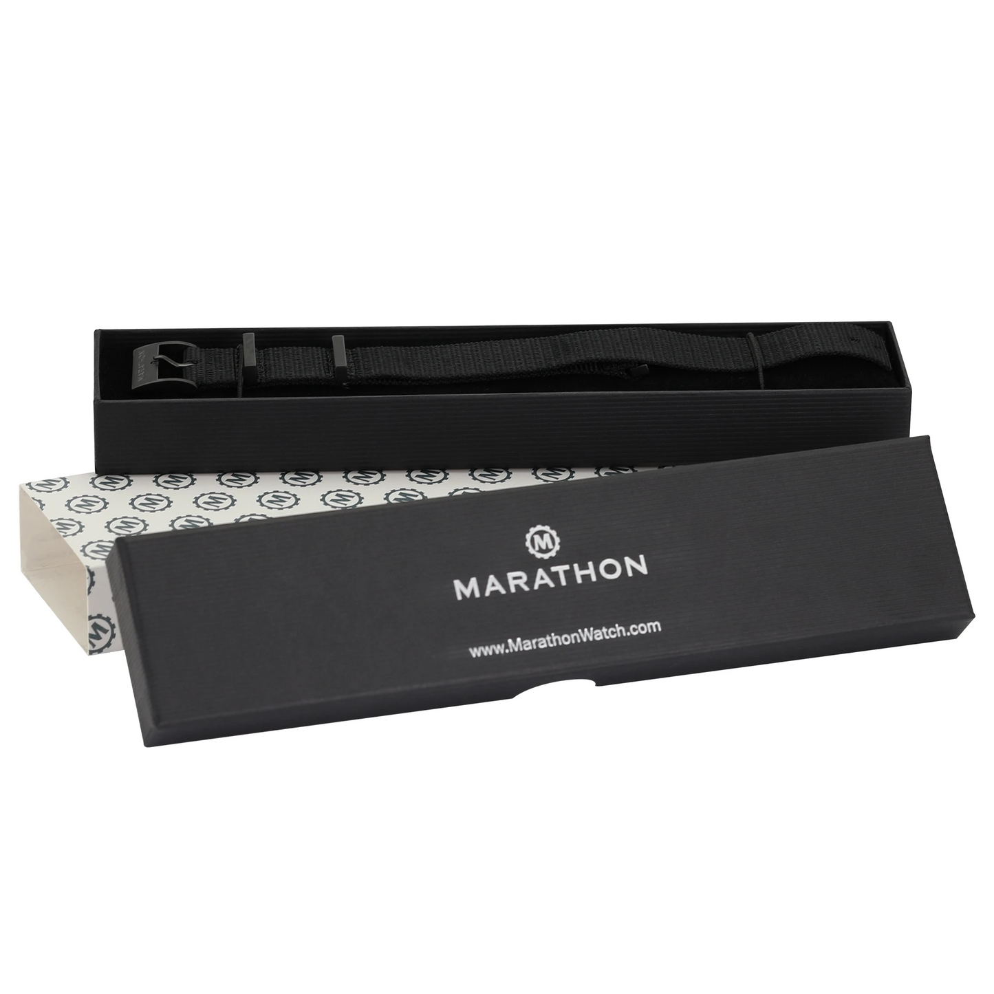 Marathon 20mm DEFSTAN Nylon Strap with IP Black Stainless Steel Square Buckle