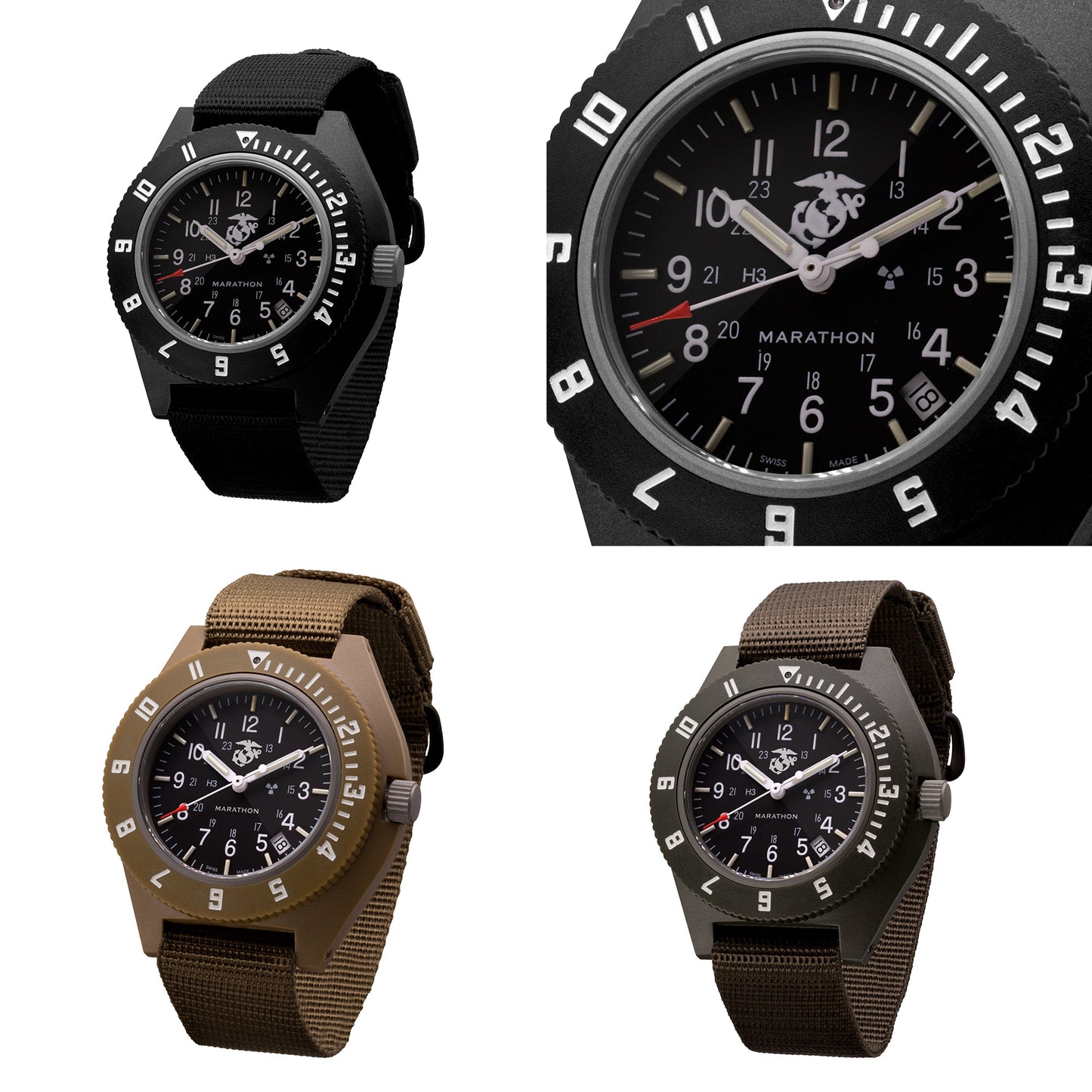 Marathon 41mm NAV-D USMC, Type II - Pilot's Quartz